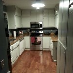 Enameled Kitchen Cupboards